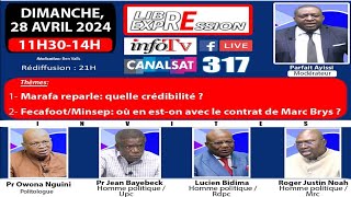 LIBRE EXPRESSION DU 28 AVRIL 2024