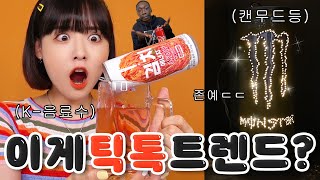 한심좌도 인정 할 캔으로 할 수 있는 모든것!! [틱톡트렌드]