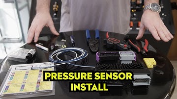 ECUMaster Pressure Sensor Install How to
