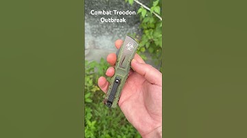 Microtech Combat Troodon Gen III Outbreak Tanto Edge