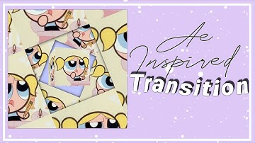 Ae inspired transitions on alight motion