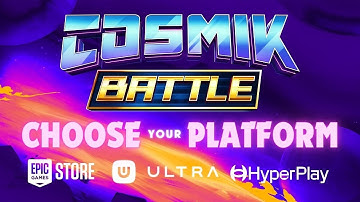 Cosmik Battle New game from Cometh Studio, WATCH it before starting