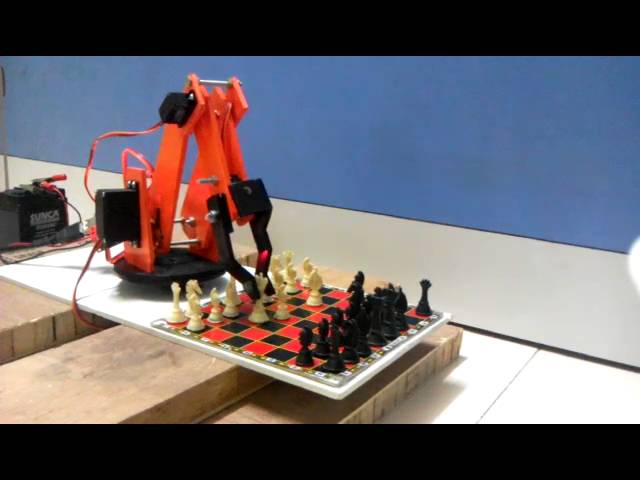 Chess Playing Robot Arm That Will Beat You!