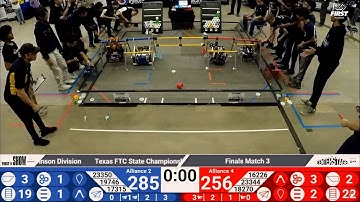 FTC CENTERSTAGE | Technical Turbulence Season Finale | 288 Points | Team 23344 and Team 18270