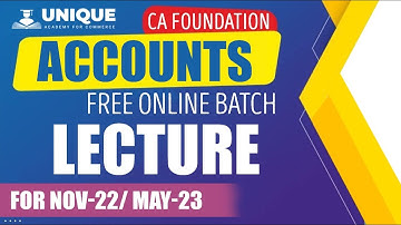 CA Foundation | Accounts | Depreciation Lecture 2 | For Dec 2022