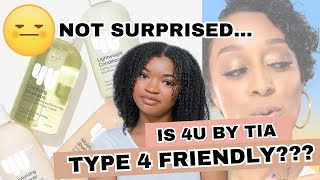 Is 4U By Tia...type 4 Friendly??? Review