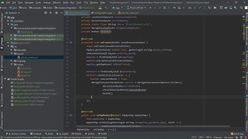 Mapbox Tutorial   Add a button to start navigation | Part - 05
