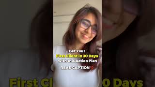 How to Get a Client in 30 days (Check Description) |30 Day Client Acquisition |Freelancing by Saheli screenshot 5