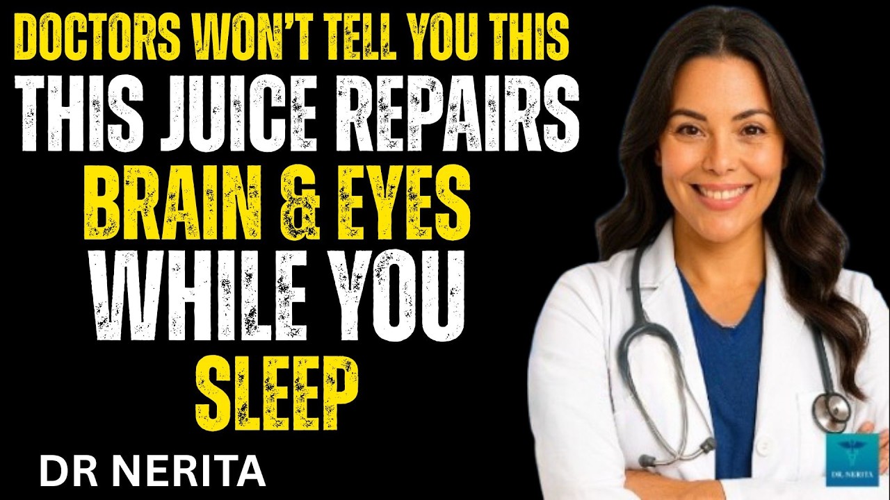 Seniors: Drink These 4 Juices Before Bed to Sharpen Eyesight & Brainpower | Dr. Nerita