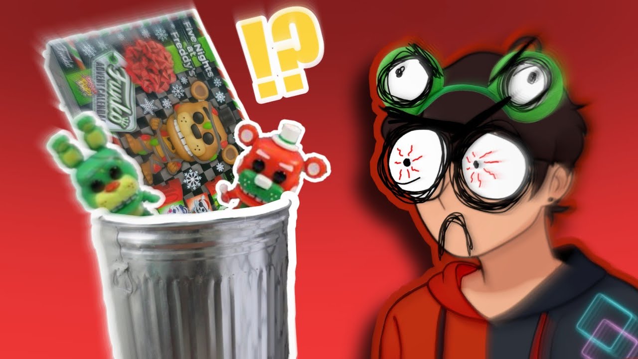 La MERCH MAS ODI0SA DE FNAF!!! | Unboxing Calendario
