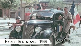 French Résistance in 1944 (in color and HD)