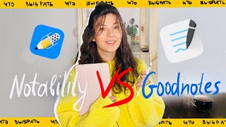 notability или goodnotes - что выбрать для конспектов на ipad (мой опыт)