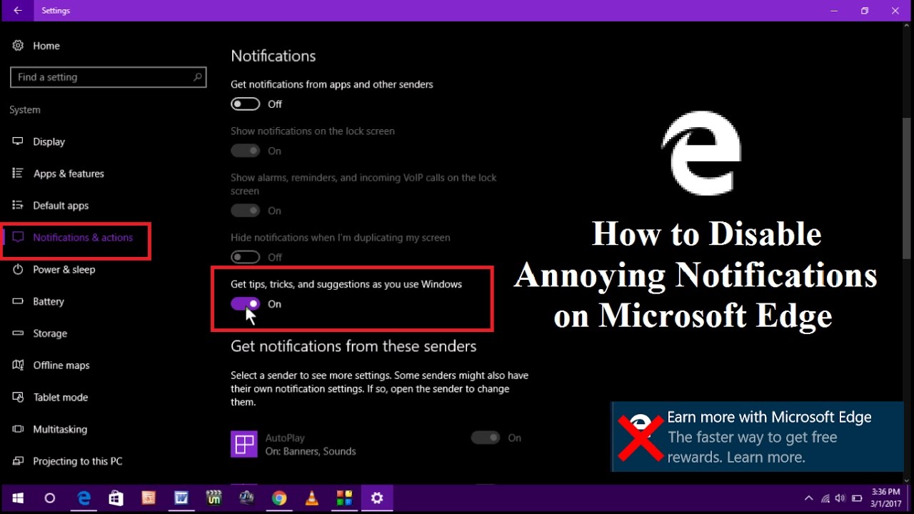 how to remove microsoft edge from the taskbar