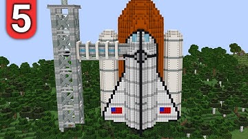 Building A Rocket In Minecraft Hardcore