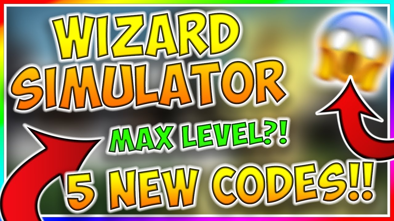 ALL 5 NEW WIZARD SIMULATOR CODES New Update Roblox YouTube