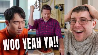 Pro Chef's Reaction on... Can JAMIE OLIVER REDEEM HIMSELF? (ft. Uncle Roger)
