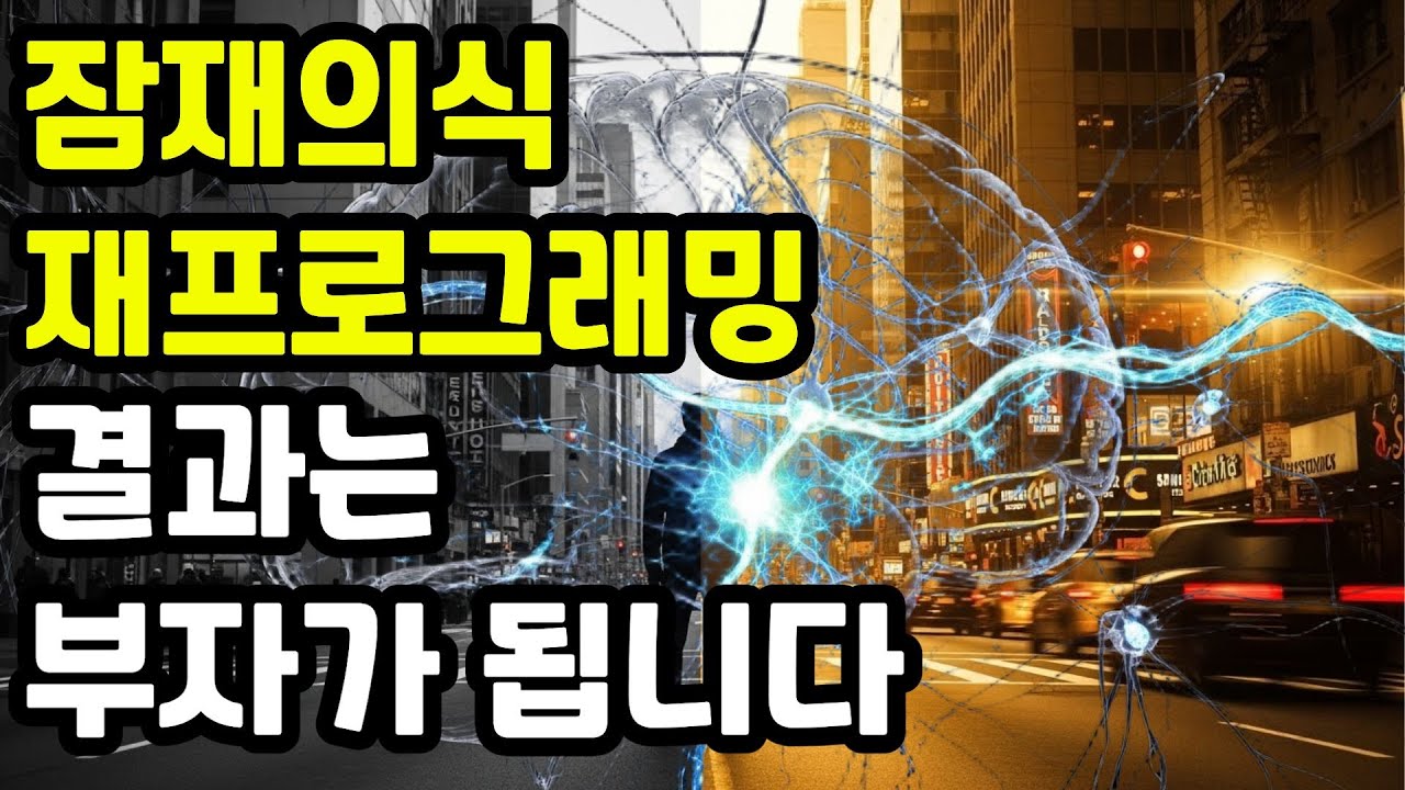 잠재의식 재프로그래밍의 결과는 부자 | 결국  반드시 나타난다