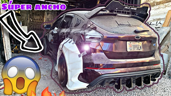 Focus Rs wide body 2017-fabricación -parte 2