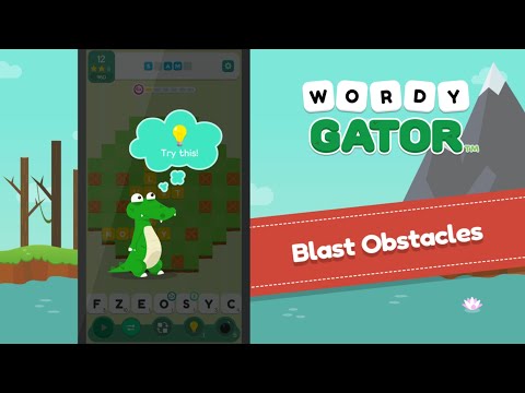 Wordy Gator - Free Word Puzzle Adventure!