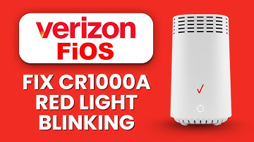 NEW! Verizon CR1000A Red Light Blinking – What It Means 🚨 | Troubleshoot Router Issues Quickly