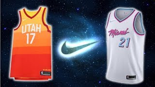 All 30 Nba Team Nike The City Edition Jerseys 2017