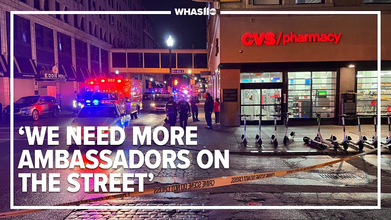 LMPD investigating late night double shooting in downtown Louisville ...