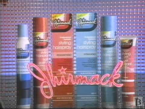 Jhirmack Hair Styling Products Commercial 1987 Youtube