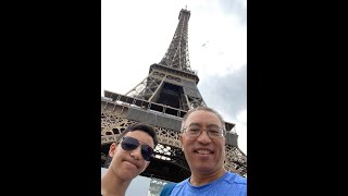 Vacances de Hung et Ilyas à Paris (été 2022)