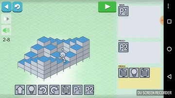 Lightbot  Procedures 2-8