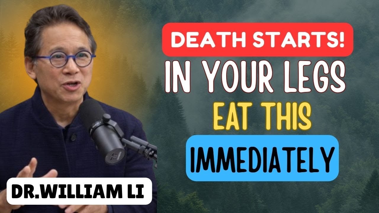 "How to Increase Blood Flow to Your Legs: 5 Must-Eat Foods for Better Circulation | Dr. William Li"