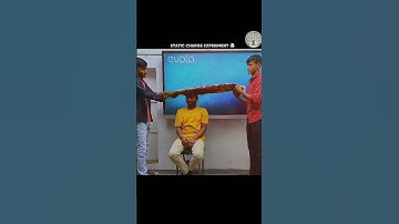 Static Charge Experiment !! 😱 #shorts #ytshorts #mukeshsir #sanjeevani #trending #viral
