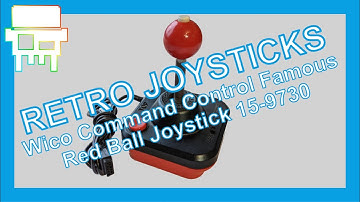 Retro Joysticks - Wico Command Control Famous Red Ball Joystick 15-9730 - [Folge 014]