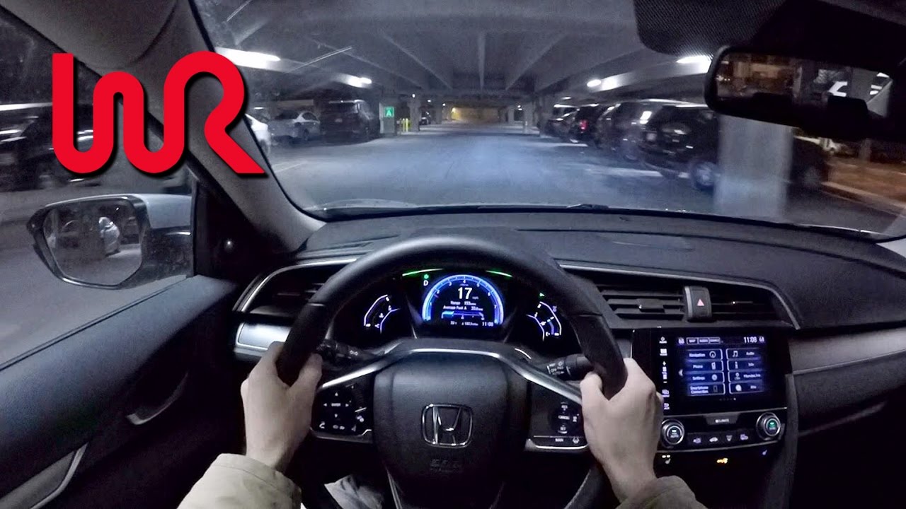 2016 Honda Civic Touring Wr Tv Pov Night Drive