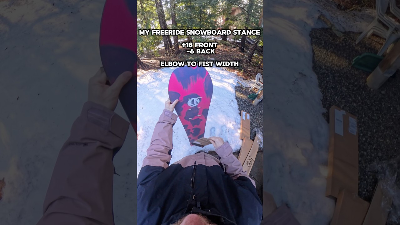 What are your stance angles? @BurtonSnowboards @clewsnowboarding