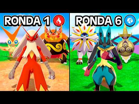 CHOOSING POKÉMON but EVERY ROUND the TYPES CHANGE! ❓