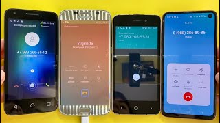 Samsung Galaxy S10E, Ixion X245, Samsung Galaxy S6, Alcatel Onetouch/ Madness Outgoing,Incoming Call