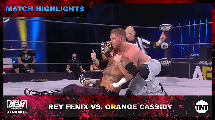 Orange Cassidy and Rey Fenix Show Off in Crazy AEW...