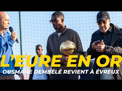 L'Eure en Or | Ousmane Dembélé à Évreux