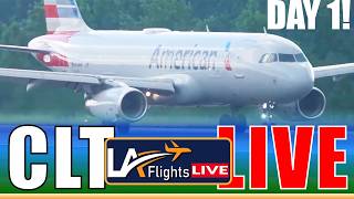 🔴LIVE (CLT) CHARLOTTE DOUGLAS INT. AIRPORT! | May 8, 2026 | CLT PLANE SPOTTING |