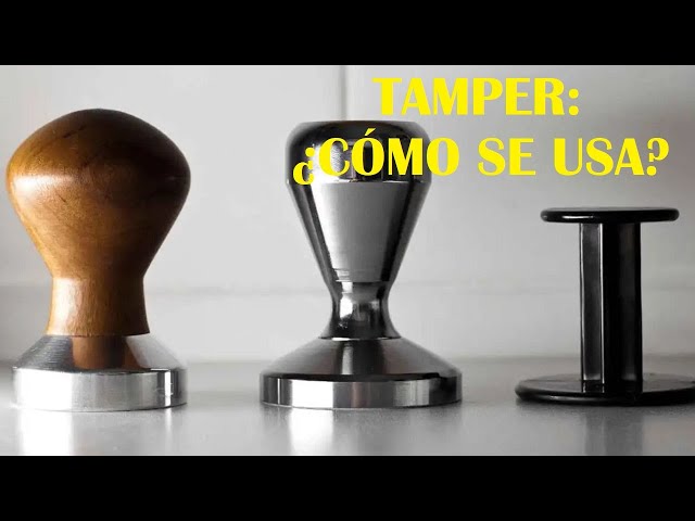 Como se usa el tamper para café 💪 