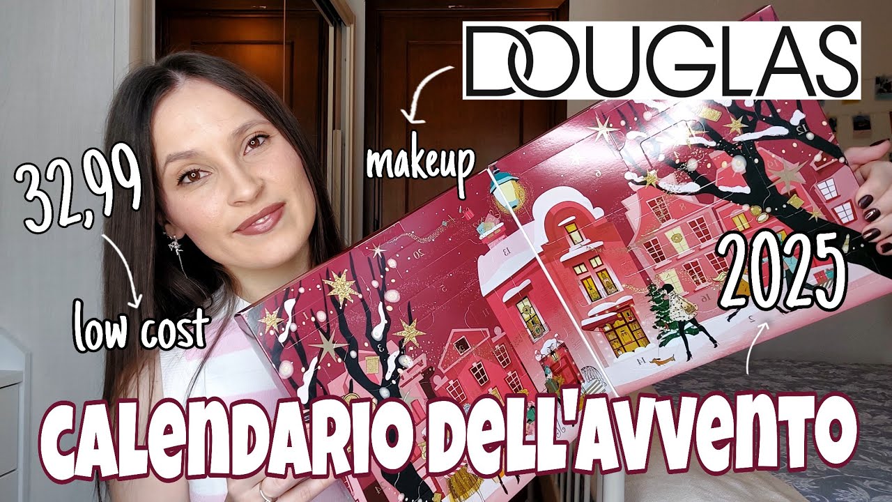 CALENDARIO DELL'AVVENTO DOUGLAS 2025 ✨️🎀 calendario low cost #calendariodellavvento #makeup #lowcost