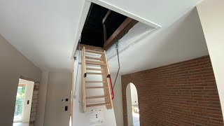 Einbau Dachbodentreppe Dolle