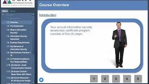 End User Security Awareness Course Demo