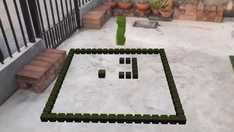 Augmented Reality Snake Game 2018