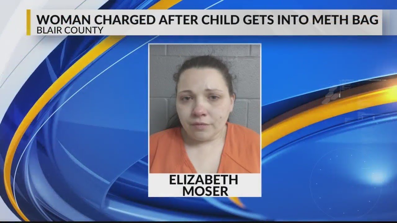 Woman charged after child gets into meth bag - YouTube