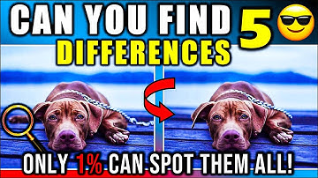 "Spot All 5 If You’re a Genius! 😲 Eye Test Challenge"