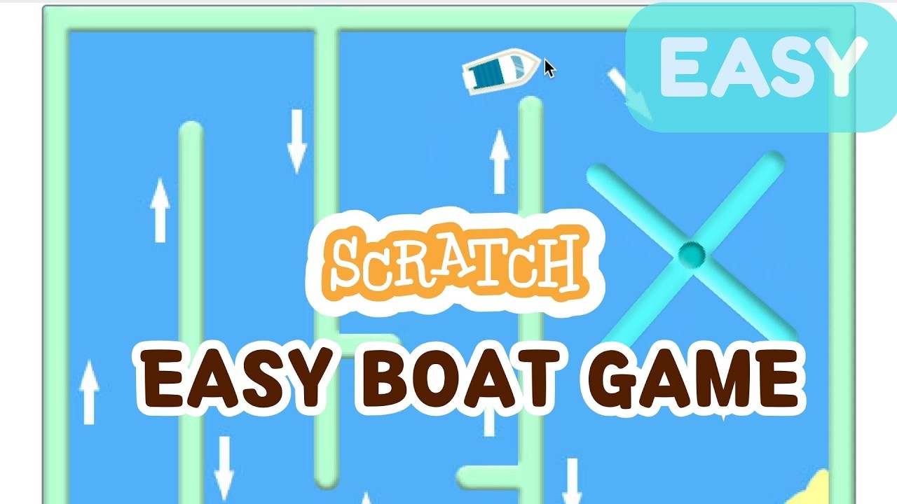 Scrach Bot How to Make an Easy Boat Game in Scratch - Easy Beginner Tutorial - YouTube