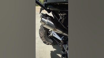 SLG welding performance series exhaust with removable quiet cores on a 2015 maverick 1000 XMR