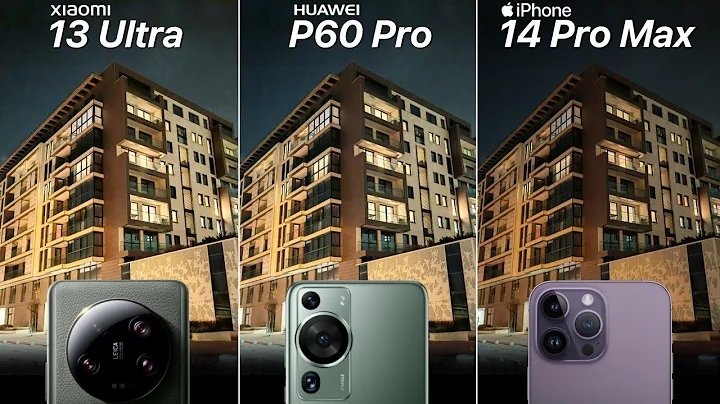 Xiaomi 13 Ultra VS Huawei P60 Pro VS iPhone 14 Pro Max Camera Test