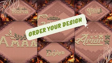 top new clash of clan showcase base design// coc name base // troll base // funny base #coc